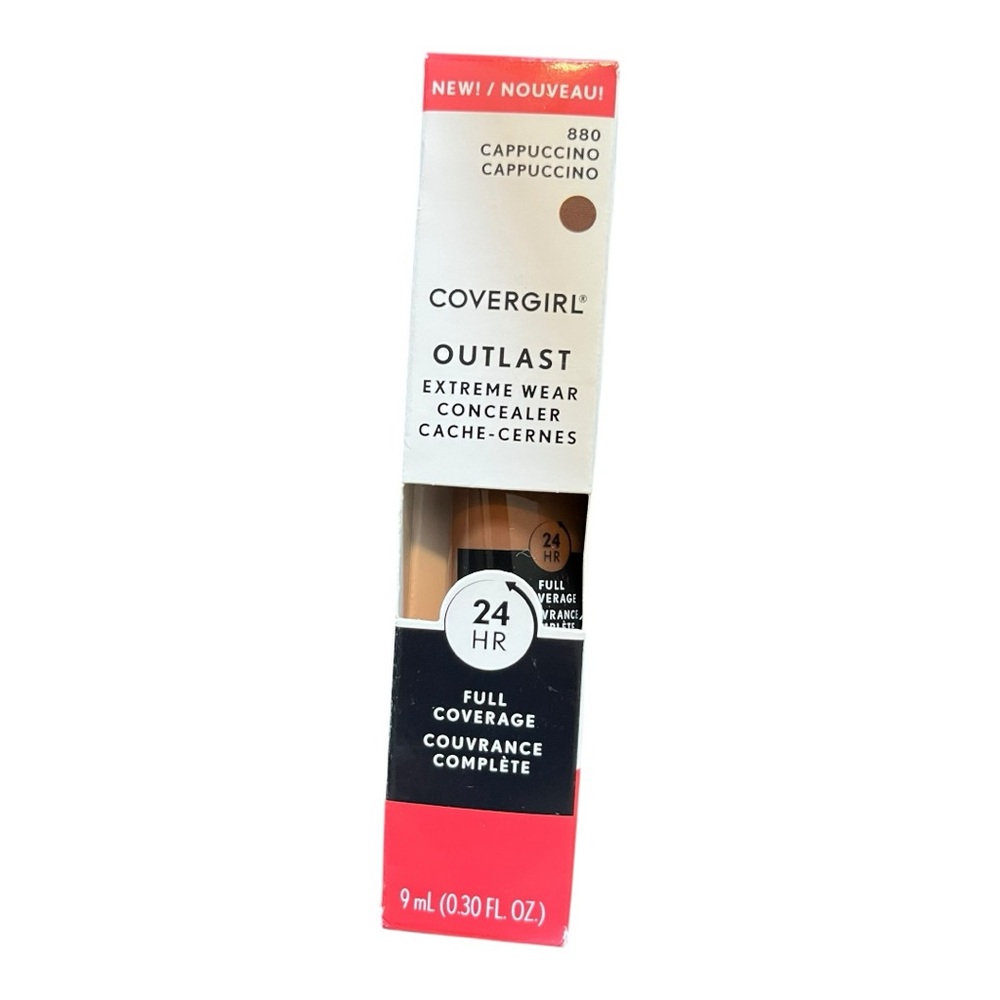 1 unopened Covergirl Outlast Extreme Wear Concealer shade 880 Cappuccino